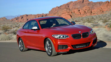 BMW M235i 2014 front desert