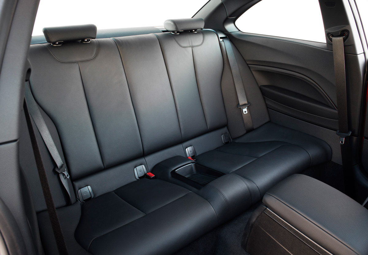 BMW M235i 2014 rear seats