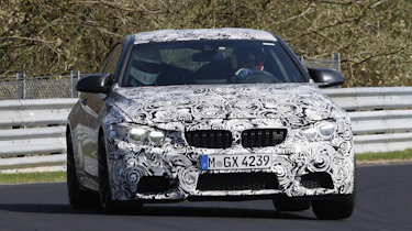 BMW M4 Coupe front cornering