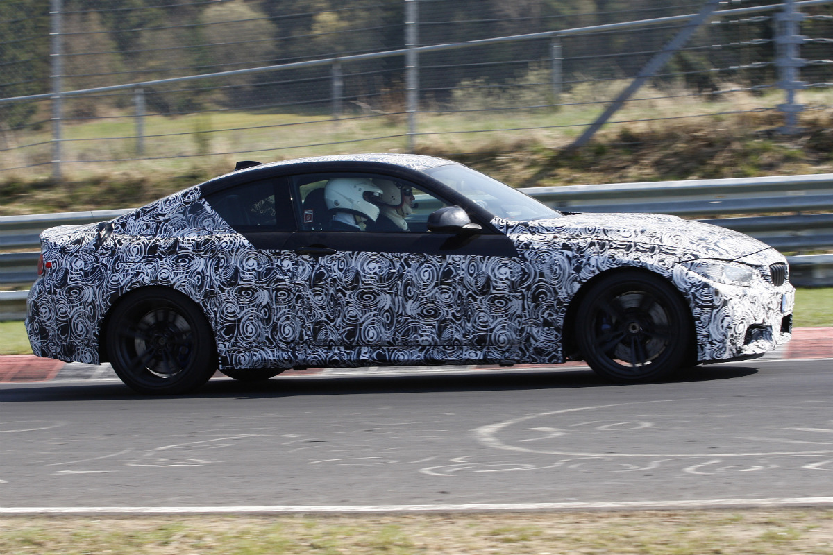 BMW M4 Coupe profile