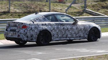 BMW M4 Coupe rear three quarter