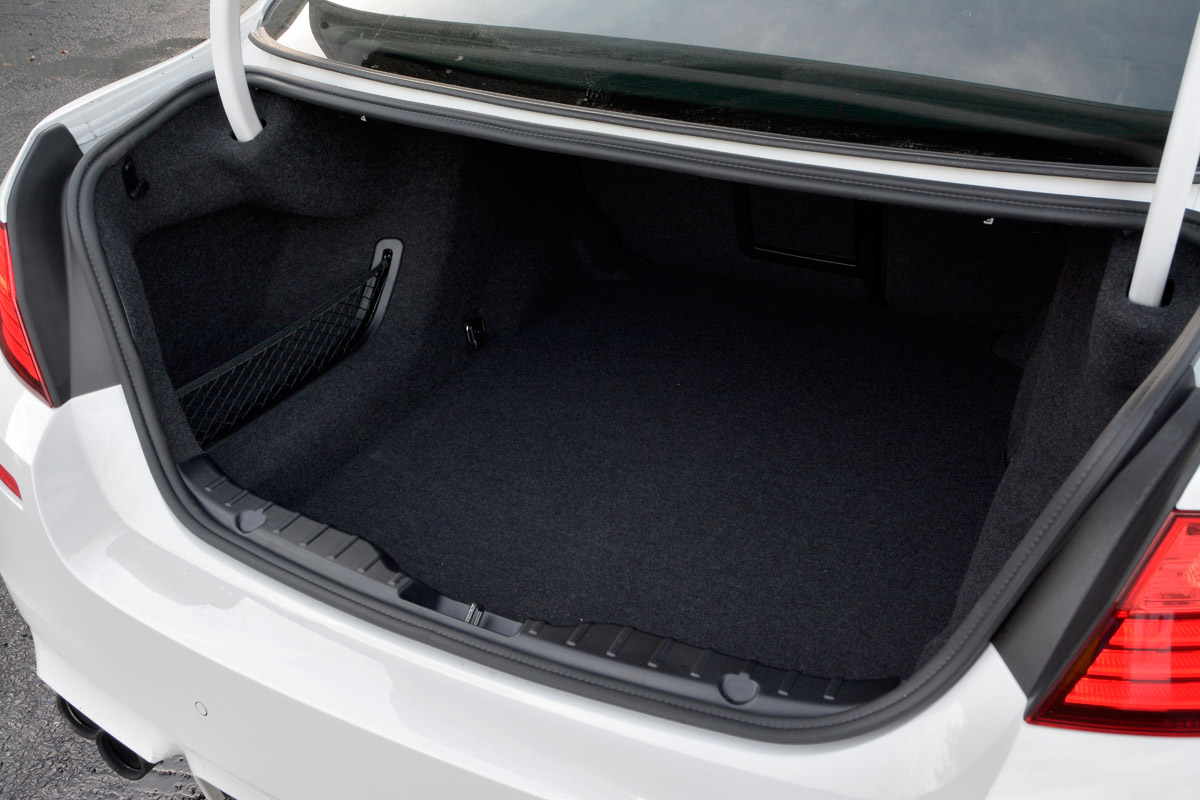 BMW M5 Competition Pack boot