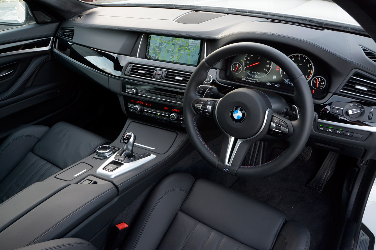 BMW M5 Competition Pack interior