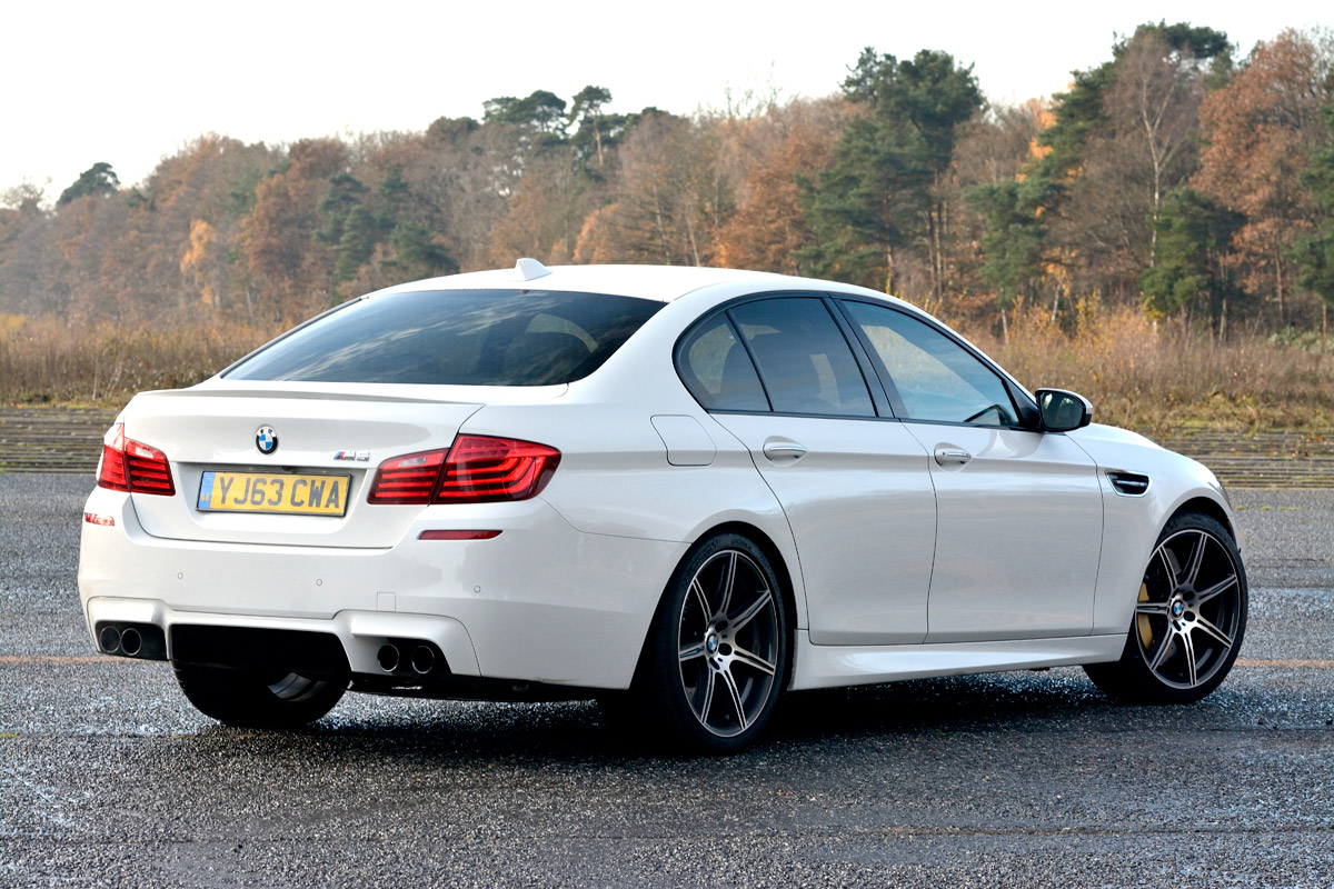 BMW M5 Competition Pack rear static