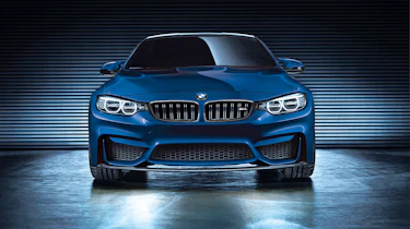 BMW M4 front tracking