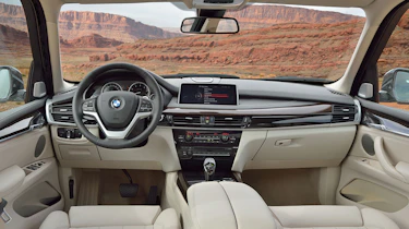 BMW X5 50i cabin
