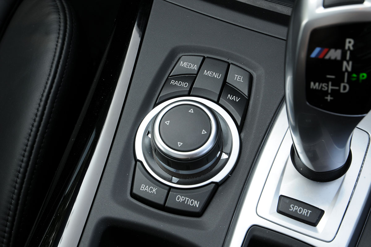 BMW X5 M50d gearlever