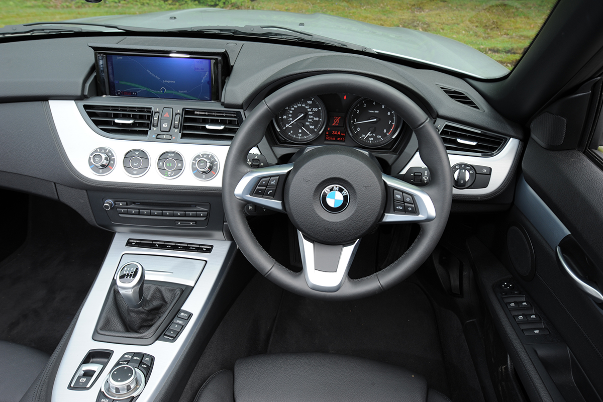 BMW Z4 interior