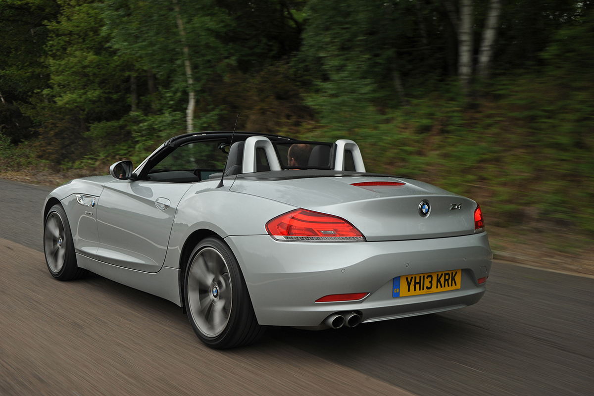 BMW Z4 rear action