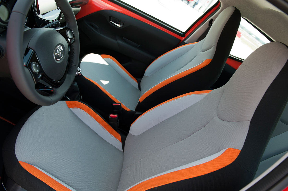 Toyota Aygo seats