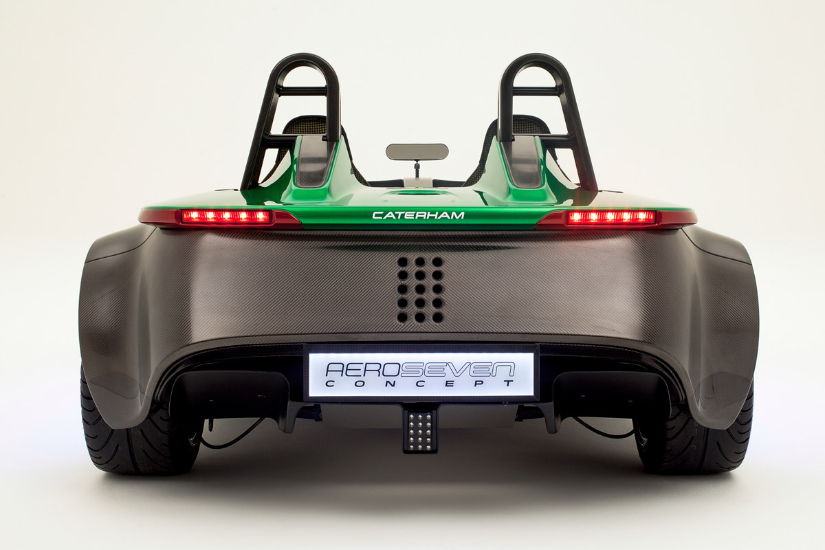 caterham aeroseven concept rear 