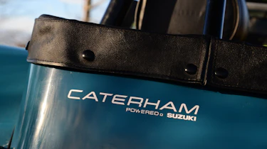 Caterham 7 160 badge
