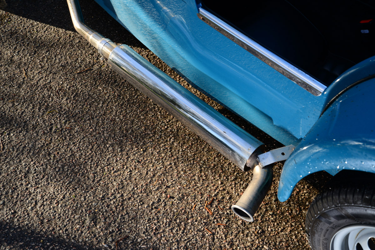 Caterham 7 160 exhaust