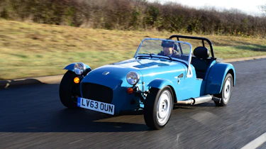 Caterham 7 160 front tracking