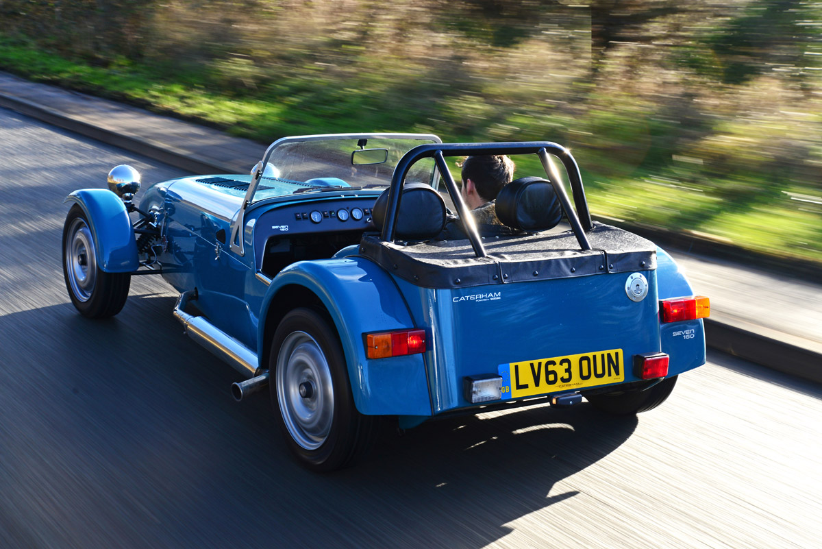 Caterham 7 160 rear tracking