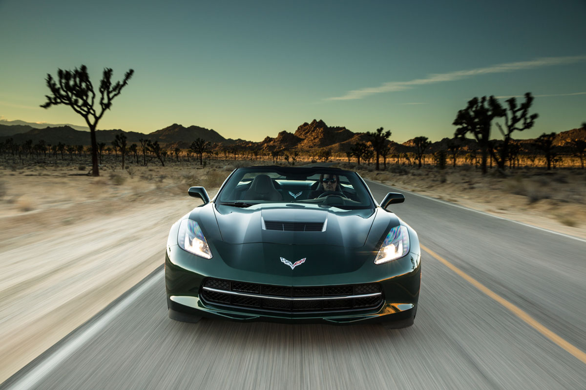 Chevrolet Corvette Stingray Convertible front