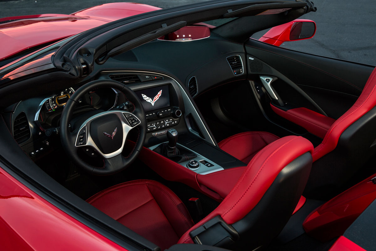 Chevrolet Corvette Stingray Convertible interior