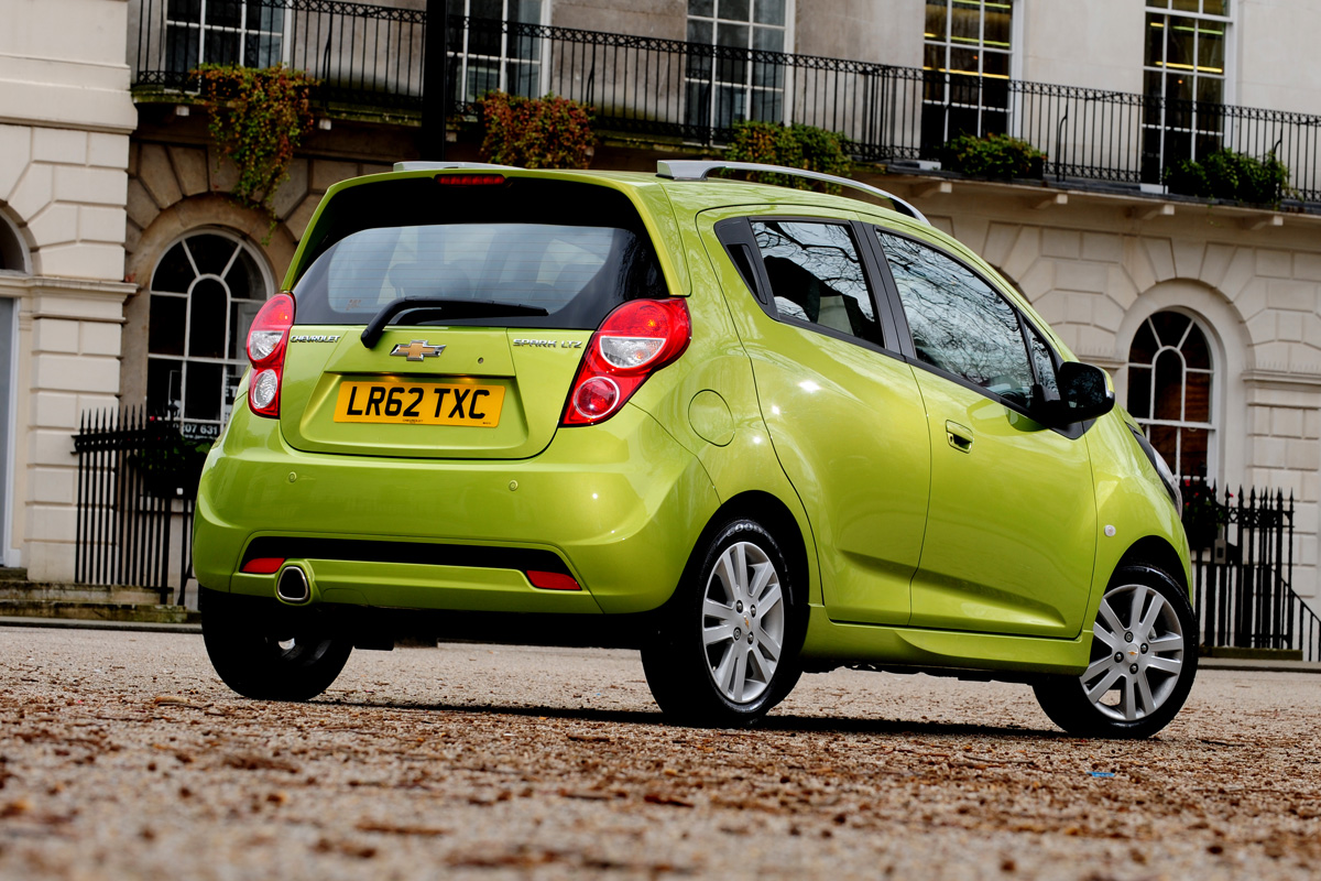 Chevrolet Spark LTZ rear static
