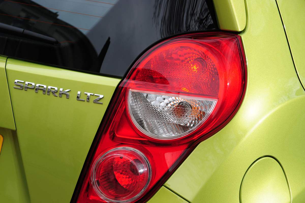 Chevrolet Spark LTZ badge