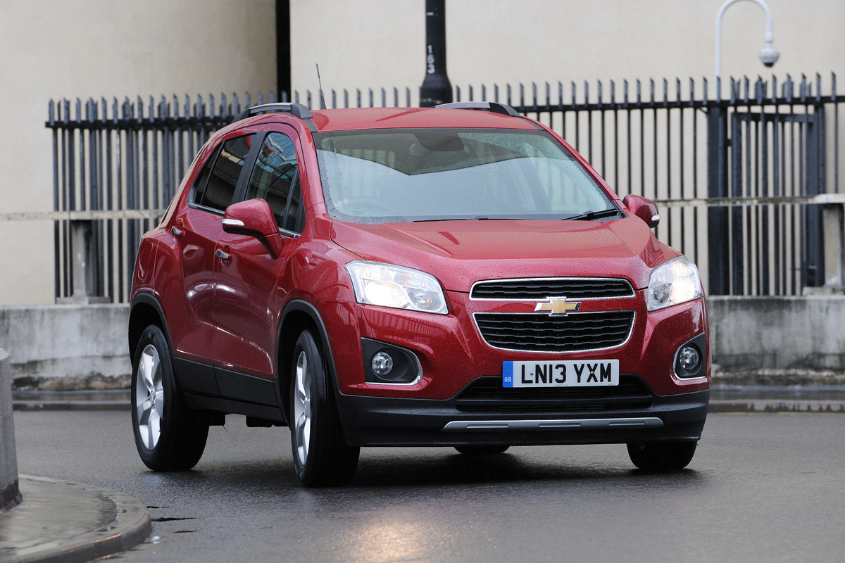 Chevrolet Trax front cornering 