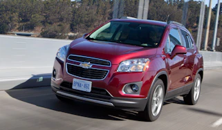 Chevrolet Trax front tracking