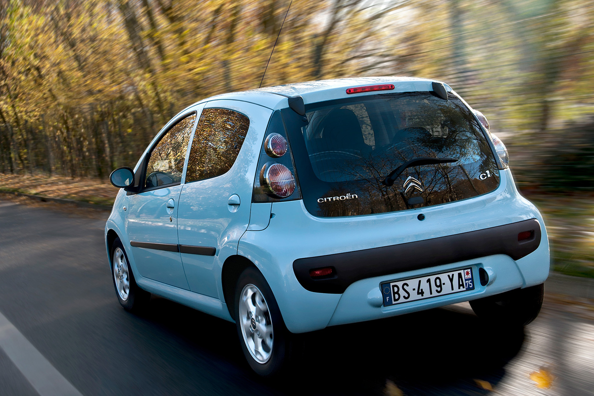 Citroen C1 rear tracking