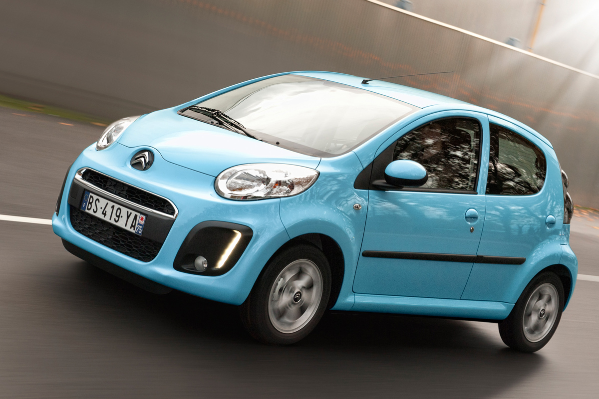 Citroen C1 front action
