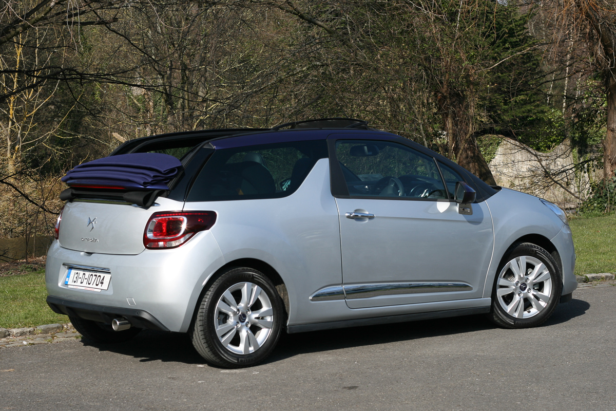 Citroen DS3 Cabrio 1.6 HDi rear