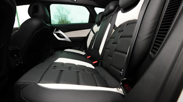 Citroen DS5 Hybrid4 rear seats