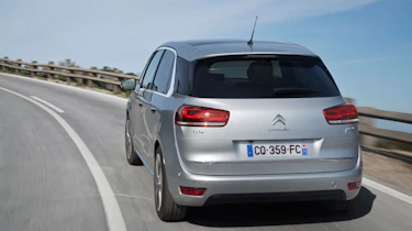 Citroen C4 Picasso rear action