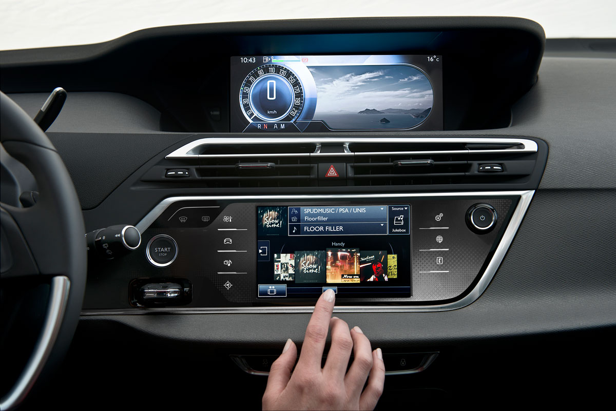 Citroen C4 Picasso sat-nav