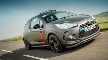 Citroen DS3 Cabrio Racing front tracking