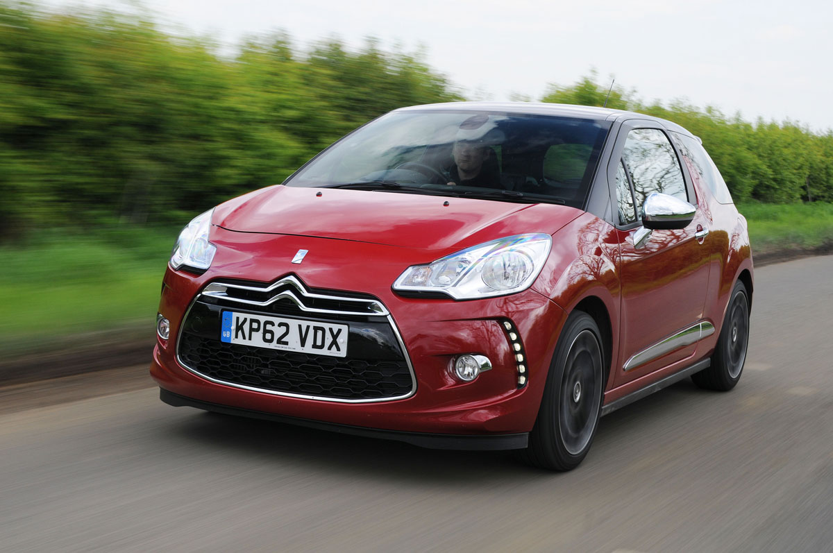 Citroen DS3 Airdream front action