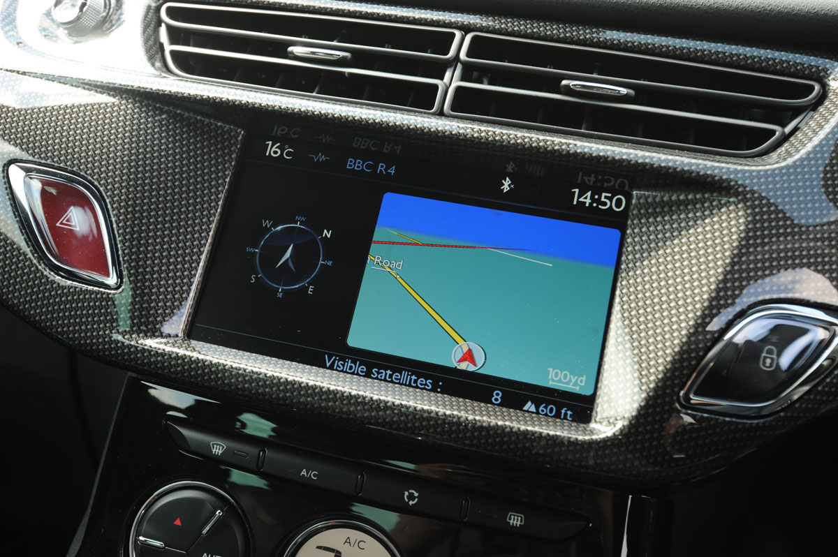 Citroen DS3 Airdream sat-nav