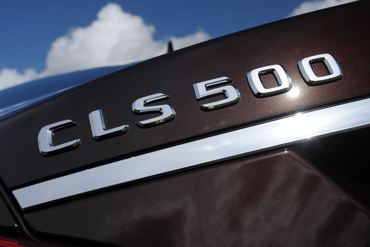 Mercedes CLS 500 badge