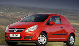 Vauxhall Corsavan front