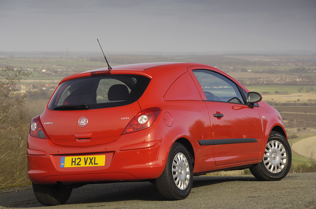 Vauxhall Corsavan rear