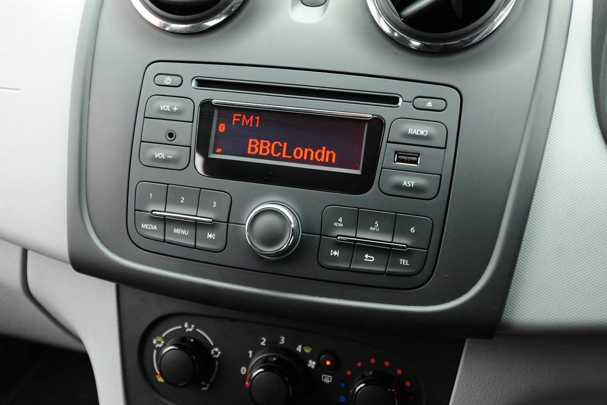 Dacia Sandero 1.5 dCi Ambiance centre console