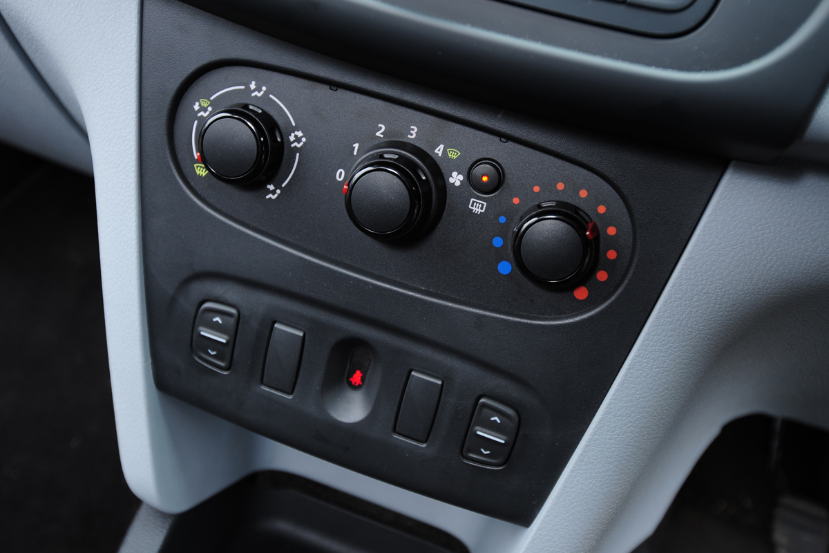 Dacia Sandero 1.5 dCi Ambiance interior detail