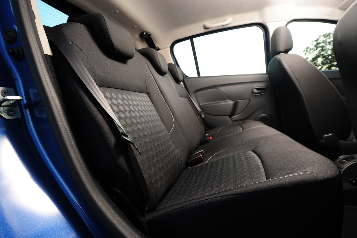 Dacia Sandero rear seats