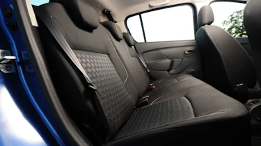 Dacia Sandero rear seats