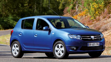 Dacia Sandero rear seats