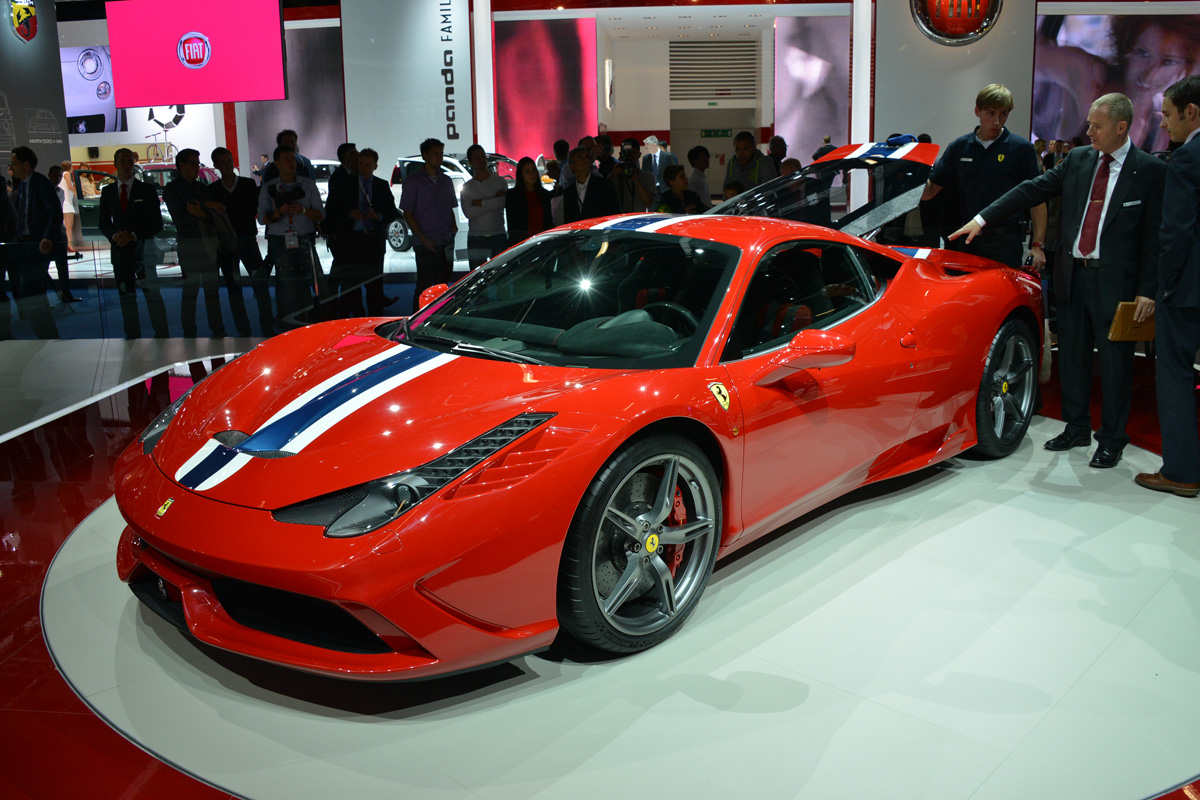 Ferrari 458 speciale at Frankfurt 