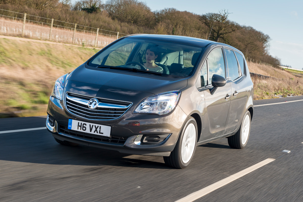 Vauxhall Meriva action