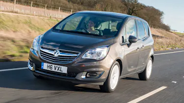 Vauxhall Meriva action