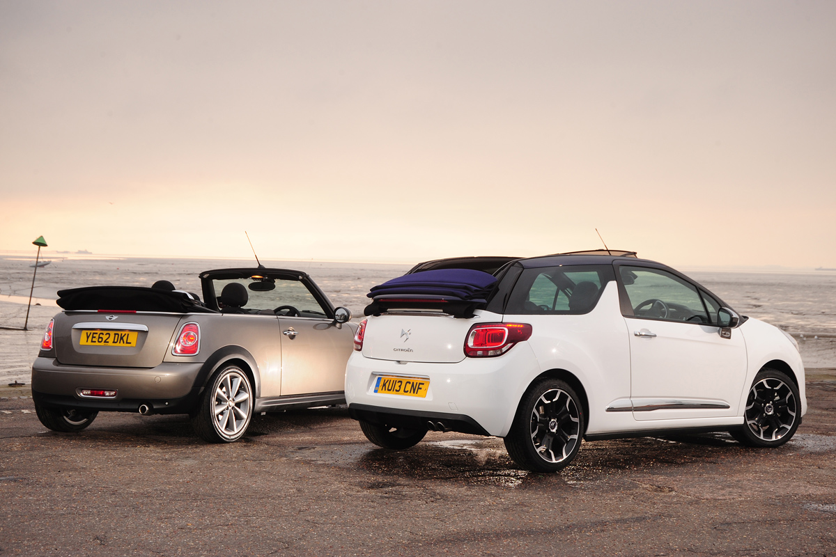 Citroen DS3 Cabrio vs MINI Convertible