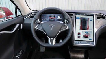 Tesla Model S interior