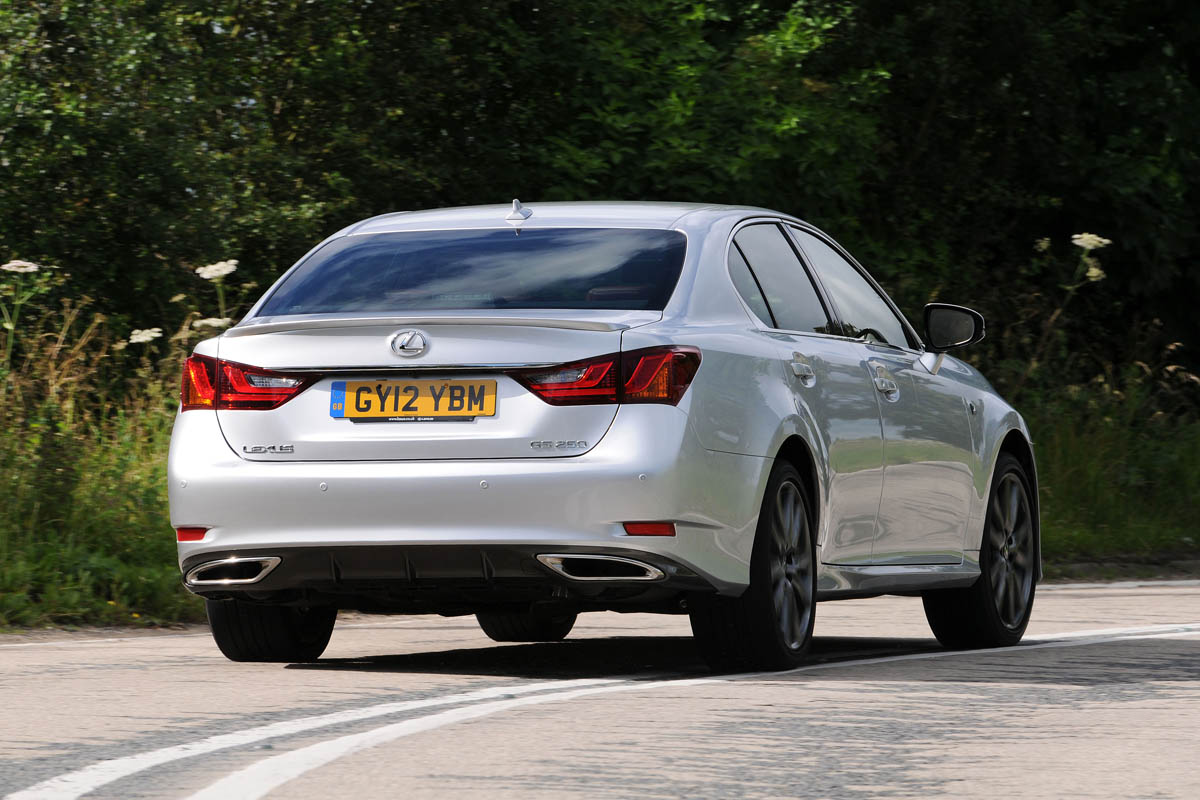 Lexus GS250 rear action