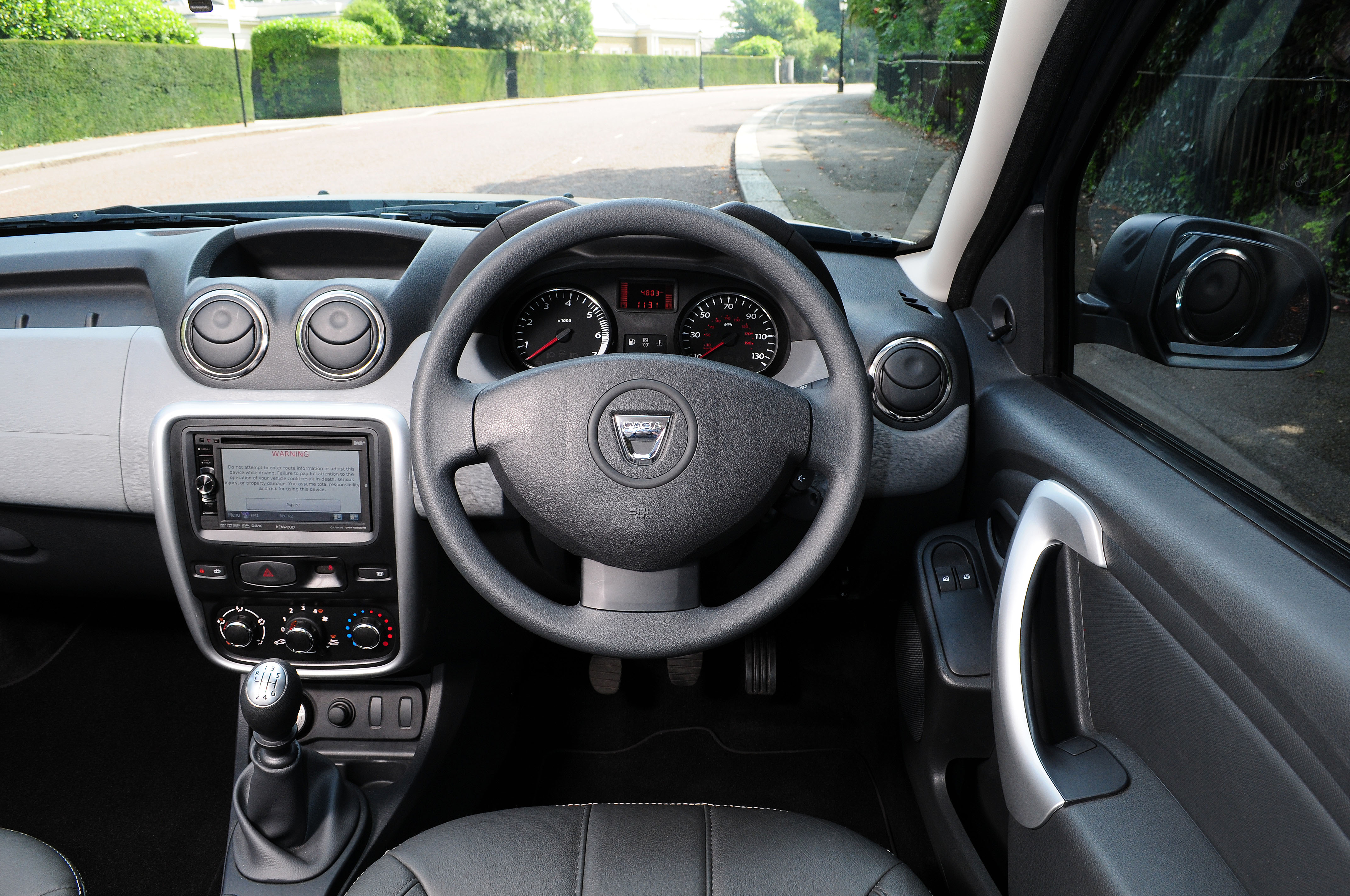 Dacia Duster Black interior 