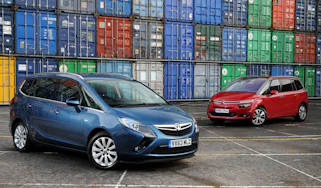 Citroen Grand C4 Picasso vs Vauxhall Zafira Tourer pictures